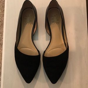 Black Dress Flats. Like new! Sz.7